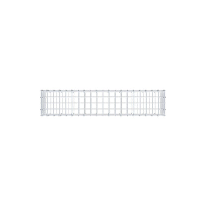 Gabion 100 cm x 20 cm x 20 cm (L x H x D), maskestørrelse 5 cm x 5 cm, C-ring
