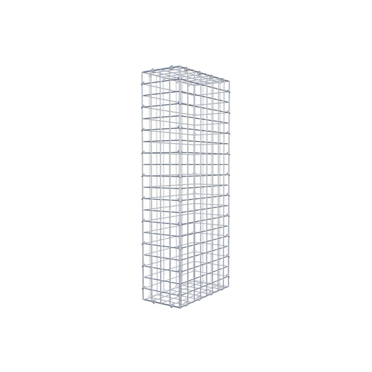 Gabion 100 cm x 40 cm x 20 cm (L x H x D), maskstorlek 5 cm x 5 cm, C-ring