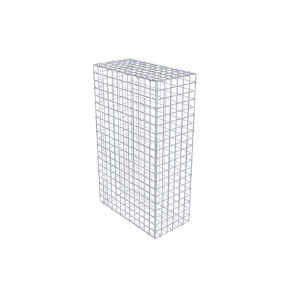 Gabion 100 cm x 60 cm x 30 cm (L x H x P), mailles 5 cm x 5 cm, anneau en C