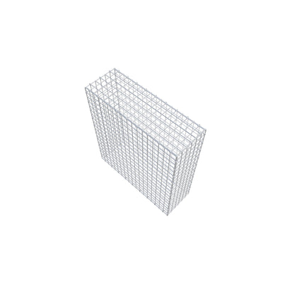 Gabion 100 cm x 90 cm x 30 cm (L x H x D), mesh size 5 cm x 5 cm, C-ring