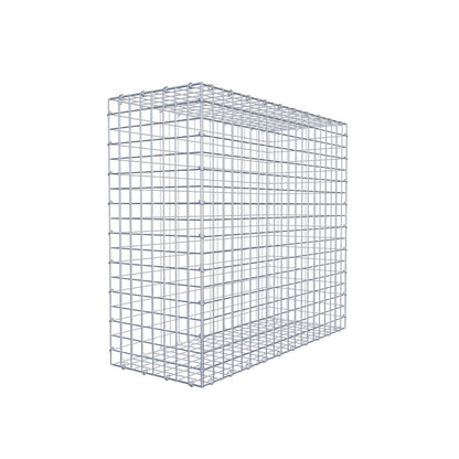 Gabião 100 cm x 90 cm x 40 cm (C x A x P), malhagem 5 cm x 5 cm, anel C