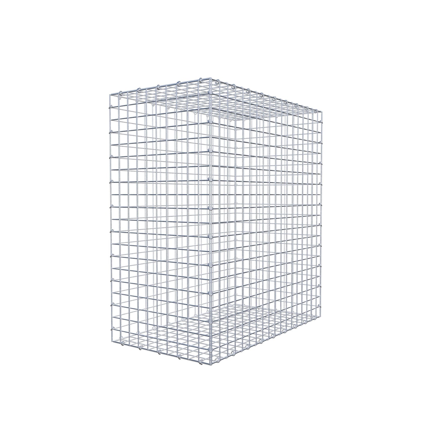 Gabion 100 cm x 90 cm x 50 cm (L x H x P), mailles 5 cm x 5 cm, anneau en C
