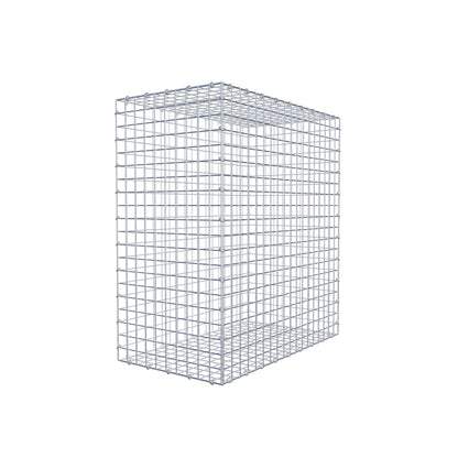 Gabion 100 cm x 90 cm x 50 cm (L x H x P), mailles 5 cm x 5 cm, anneau en C