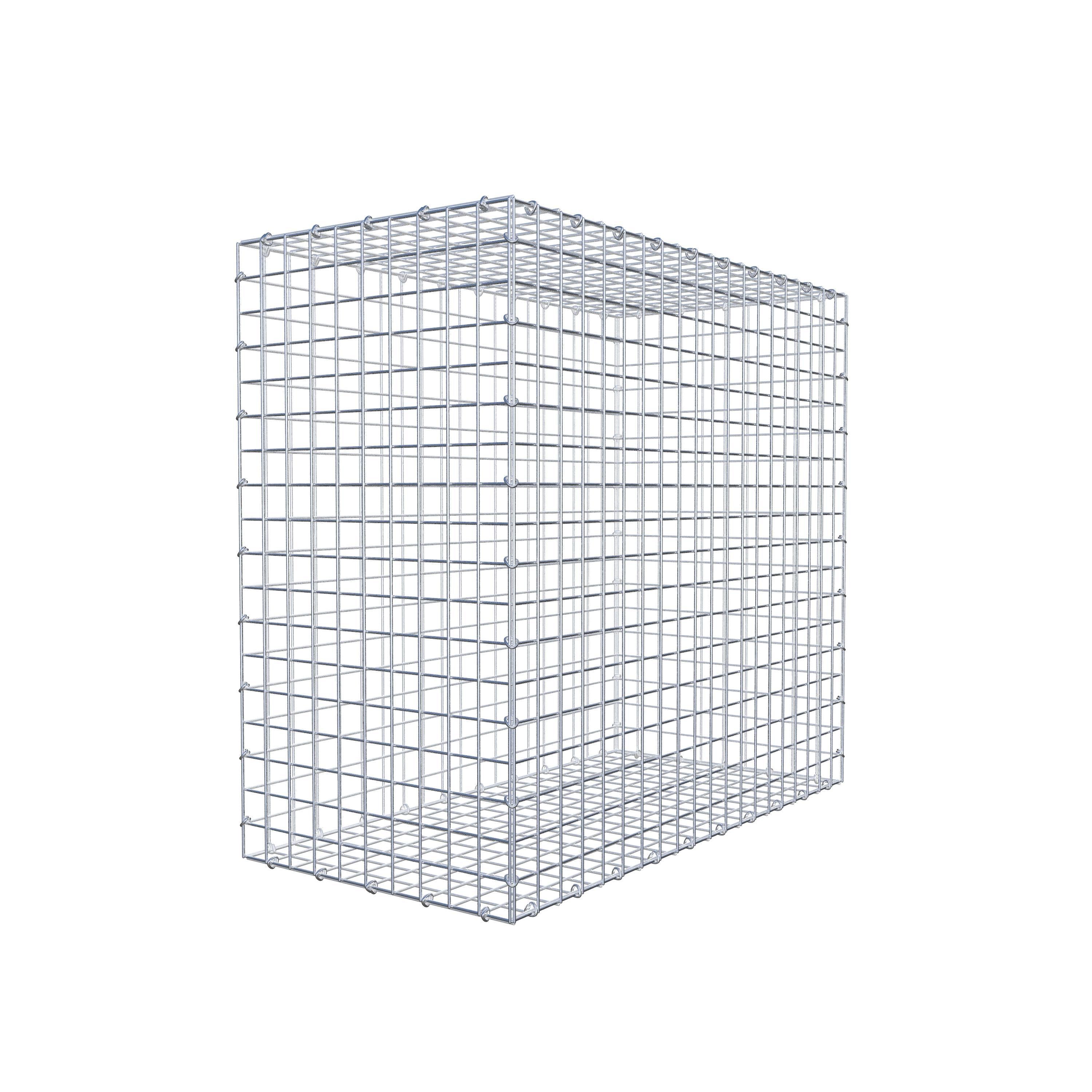 Gabion 100 cm x 90 cm x 50 cm (L x H x D), mesh size 5 cm x 5 cm, C-ring