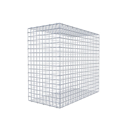 Gabion 100 cm x 90 cm x 50 cm (L x H x P), mailles 5 cm x 5 cm, anneau en C