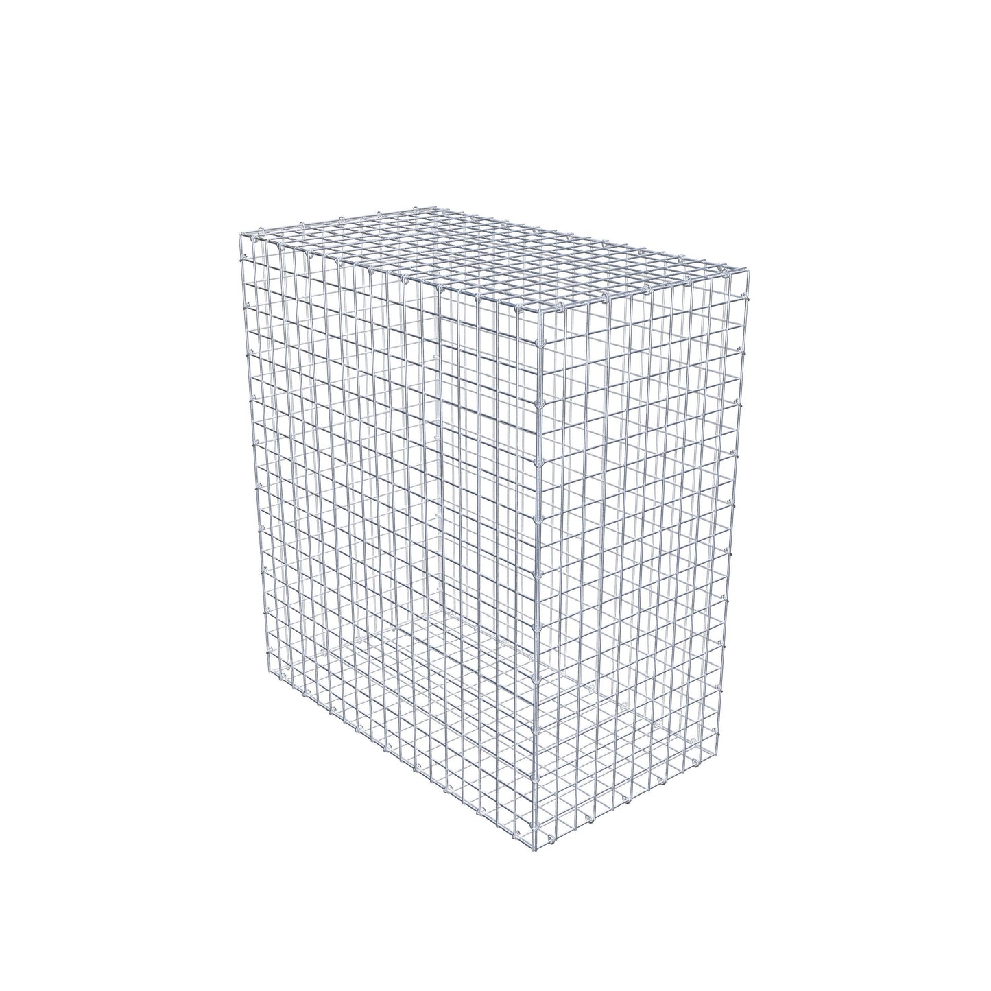 Gabion 100 cm x 90 cm x 50 cm (L x H x P), mailles 5 cm x 5 cm, anneau en C