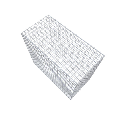 Gabion 100 cm x 90 cm x 50 cm (L x H x P), mailles 5 cm x 5 cm, anneau en C