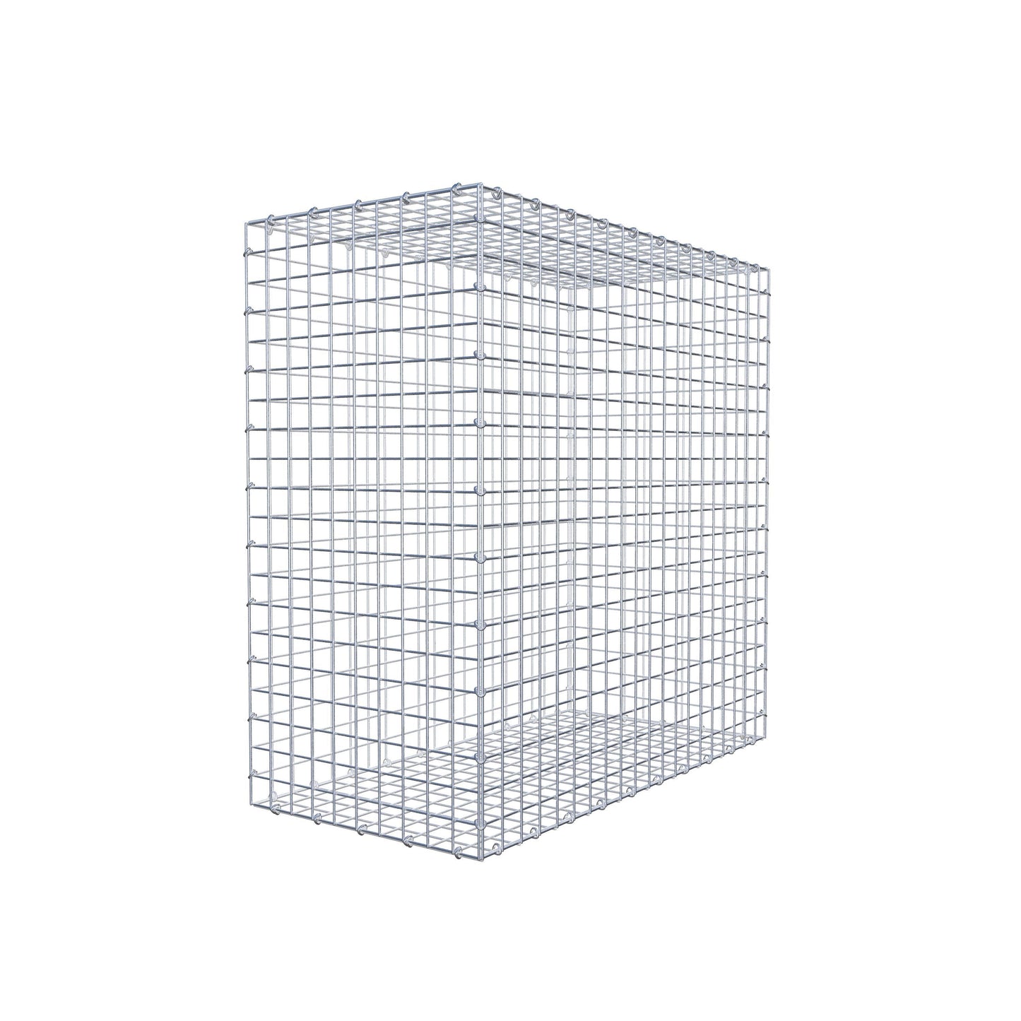 Gabion 100 cm x 100 cm x 50 cm (L x H x D), maskstorlek 5 cm x 5 cm, C-ring