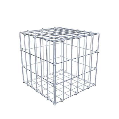 Gabion 30 cm x 30 cm x 30 cm (L x H x D), maskstorlek 5 cm x 10 cm, C-ring