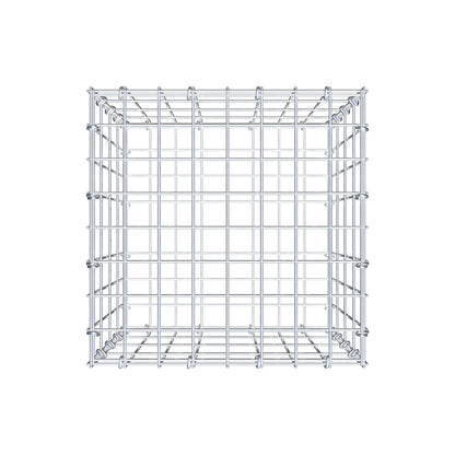 Gabion 40 cm x 40 cm x 40 cm (L x H x D), maskstorlek 5 cm x 10 cm, C-ring