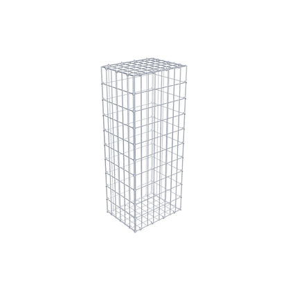 Gabion 100 cm x 30 cm x 40 cm (L x H x D), maskstorlek 5 cm x 10 cm, C-ring