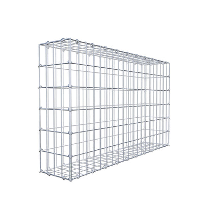 Schanskorf 100 cm x 60 cm x 20 cm (L x H x D), maaswijdte 5 cm x 10 cm, C-ring