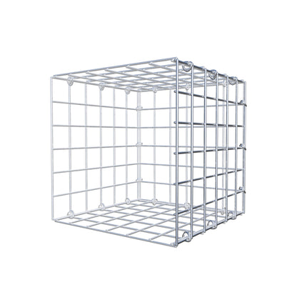 Monteret gabion type 2 30 cm x 30 cm x 30 cm (L x H x D), maskestørrelse 5 cm x 5 cm, C-ring