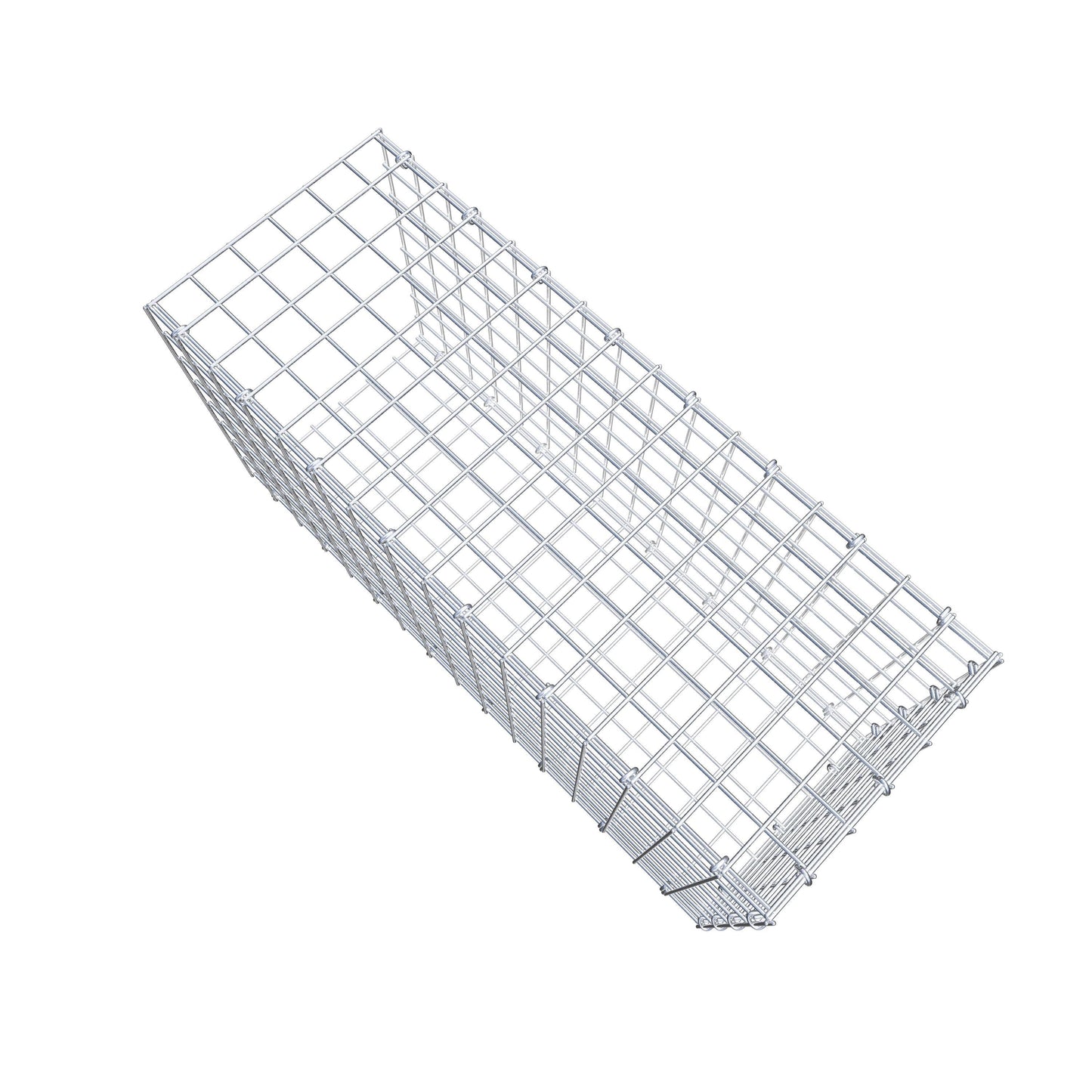 Gabião Tipo 2 80 cm x 40 cm x 30 cm (C x A x P), malhagem 5 cm x 5 cm, anel C