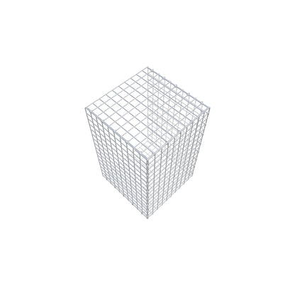 Pile aggiuntivo tipo 2 80 cm x 50 cm x 50 cm (L x H x P), maglia 5 cm x 5 cm, anello a C