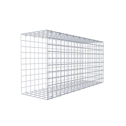 Monteret gabion type 2 100 cm x 50 cm x 30 cm (L x H x D), maskestørrelse 5 cm x 5 cm, C-ring