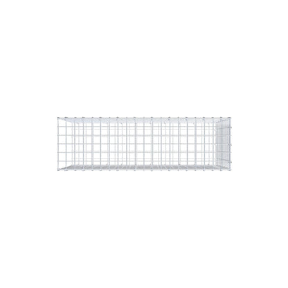 Anbaugabione Typ 2 100 cm x 60 cm x 30 cm (L x H x T), Maschenweite 5 cm x 5 cm, C-Ring