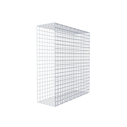 Monteret gabion type 2 100 cm x 90 cm x 30 cm (L x H x D), maskestørrelse 5 cm x 5 cm, C-ring