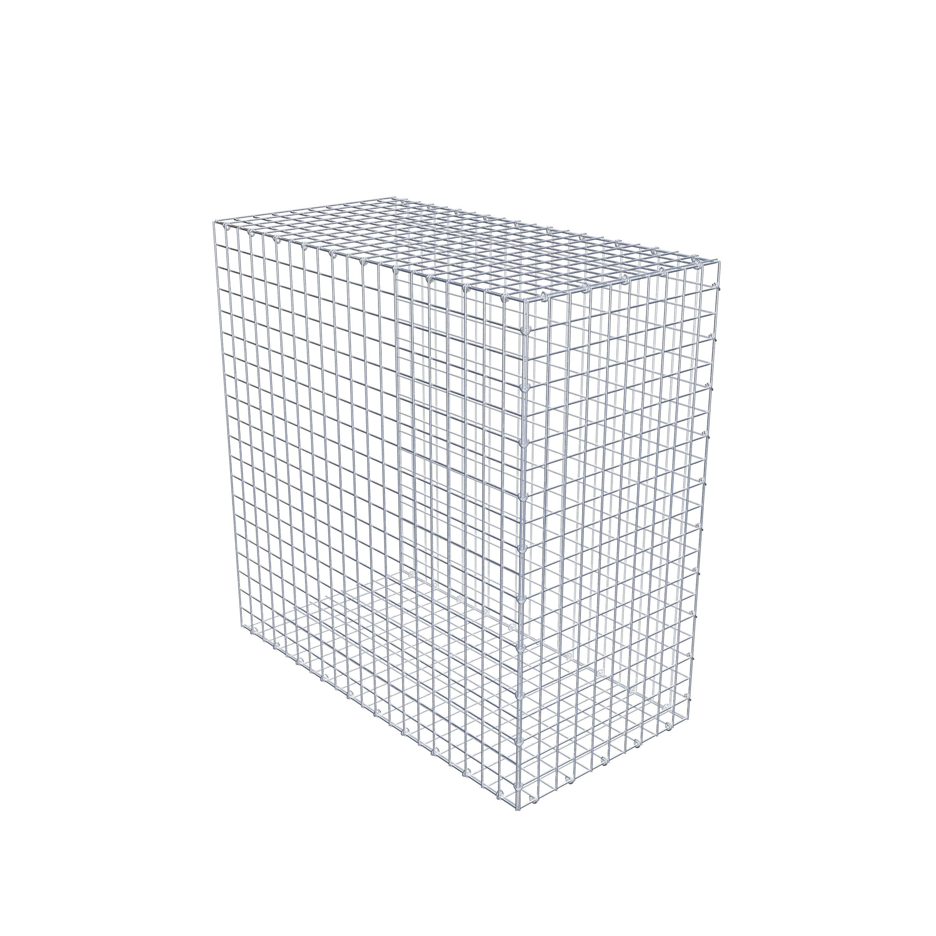 Gavión adicional tipo 2 100 cm x 100 cm x 50 cm (L x A x P), malla 5 cm x 5 cm, anillo en C