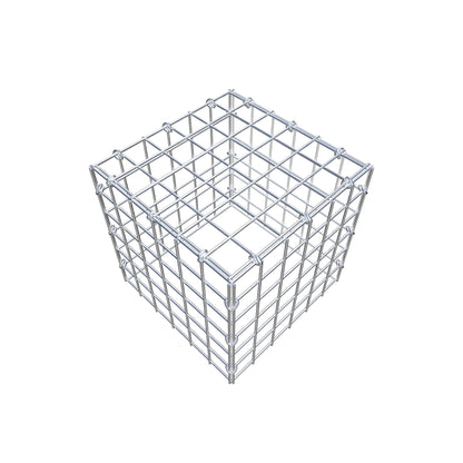 Anbaugabione Typ 3 30 cm x 30 cm x 30 cm (L x H x T), Maschenweite 5 cm x 5 cm, C-Ring