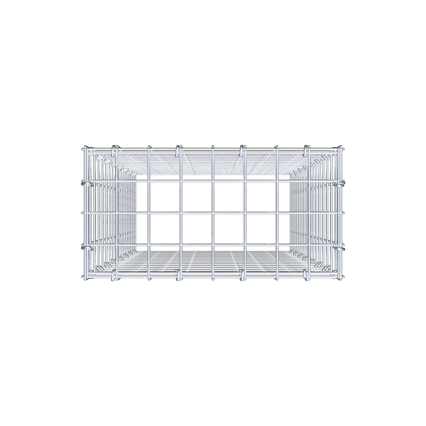 Tilläggspåle typ 3 80 cm x 40 cm x 20 cm (L x H x D), maskstorlek 5 cm x 5 cm, C-ring
