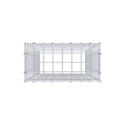 Tilläggspåle typ 3 80 cm x 40 cm x 20 cm (L x H x D), maskstorlek 5 cm x 5 cm, C-ring