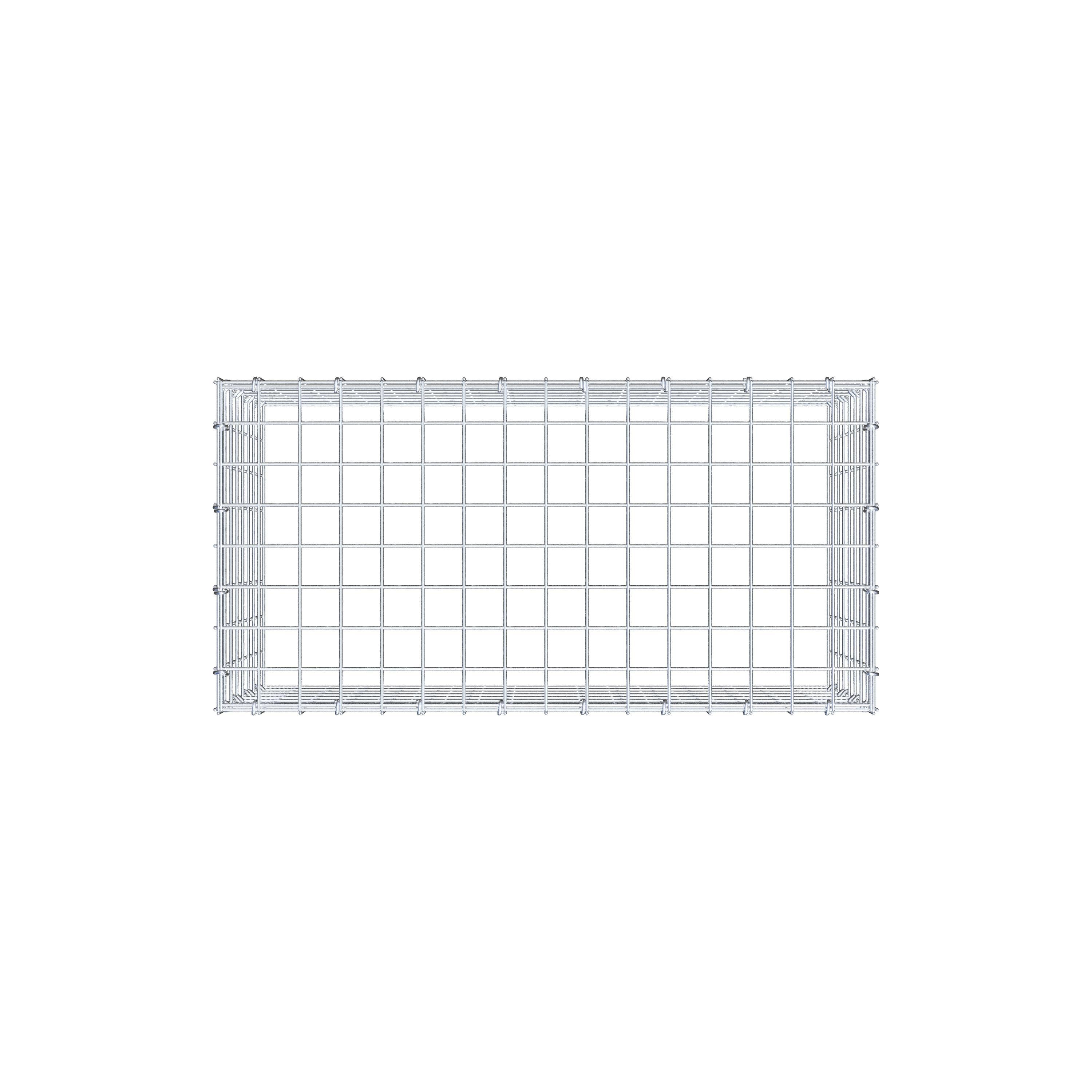 Pile aggiuntivo tipo 3 80 cm x 40 cm x 40 cm (L x H x P), maglia 5 cm x 5 cm, anello a C