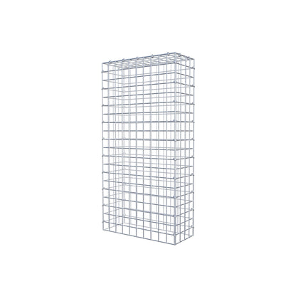 Typ 3 påbyggnadsgabion 100 cm x 20 cm x 50 cm (L x H x D), maskstorlek 5 cm x 5 cm, C-ring