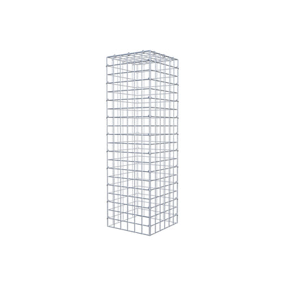 Typ 3 påbyggnadsgabion 100 cm x 30 cm x 30 cm (L x H x D), maskstorlek 5 cm x 5 cm, C-ring