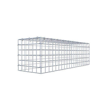 Typ 3 påbyggnadsgabion 100 cm x 30 cm x 30 cm (L x H x D), maskstorlek 5 cm x 5 cm, C-ring