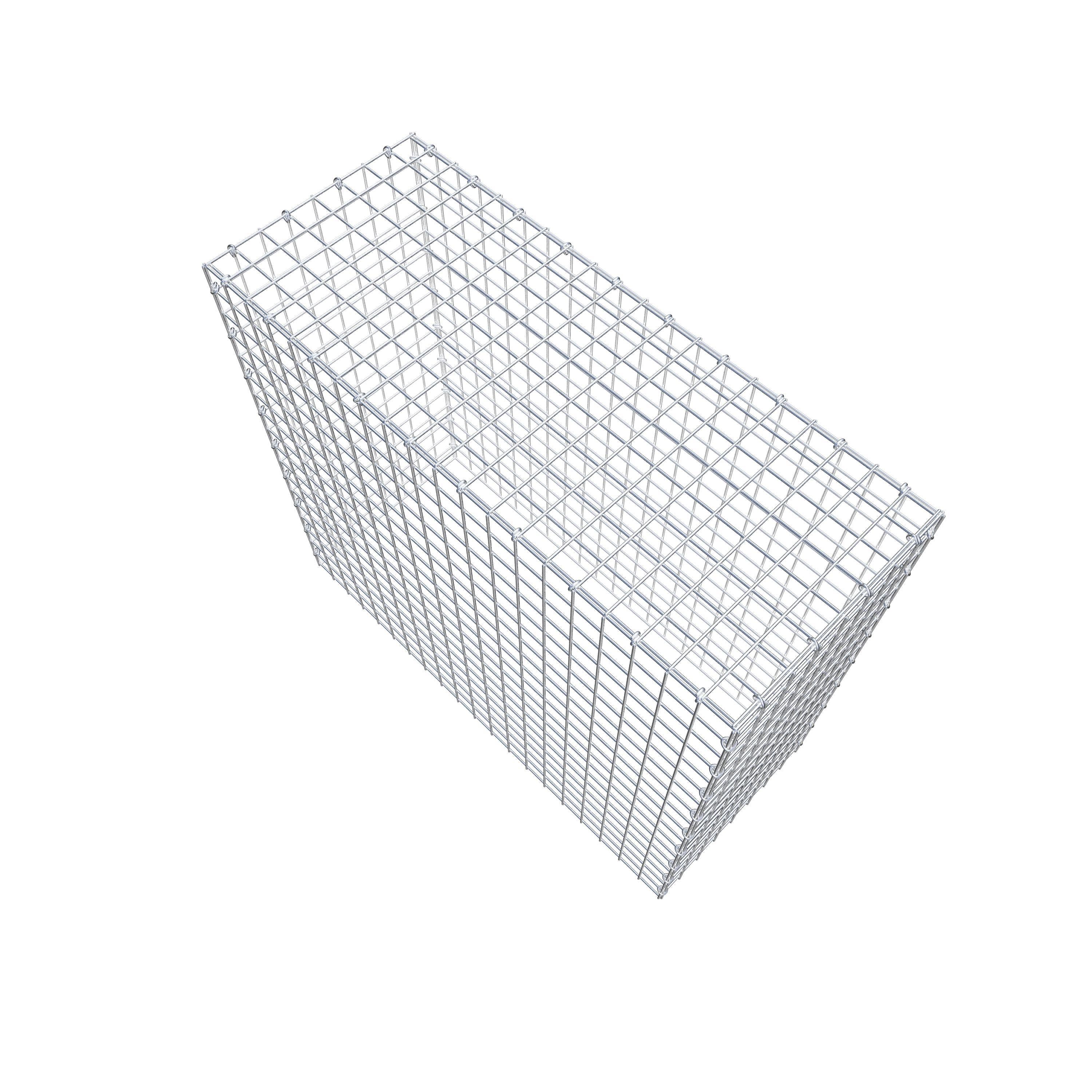 Gabião Tipo 3 100 cm x 90 cm x 40 cm (C x A x P), malhagem 5 cm x 5 cm, anel C