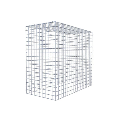 Mounted gabion type 3 100 cm x 90 cm x 50 cm (L x H x D), mesh size 5 cm x 5 cm, C-ring