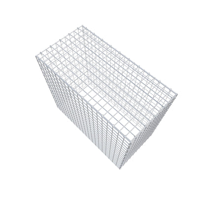 Mounted gabion type 3 100 cm x 90 cm x 50 cm (L x H x D), mesh size 5 cm x 5 cm, C-ring