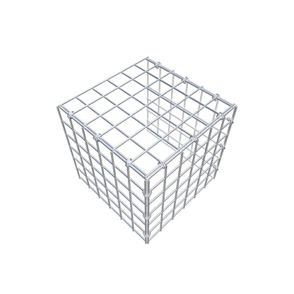 Gabião Tipo 4 30 cm x 30 cm x 30 cm (C x A x P), malhagem 5 cm x 5 cm, anel C