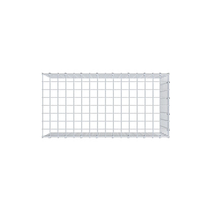Monteret gabion type 4 80 cm x 40 cm x 40 cm (L x H x D), maskestørrelse 5 cm x 5 cm, C-ring