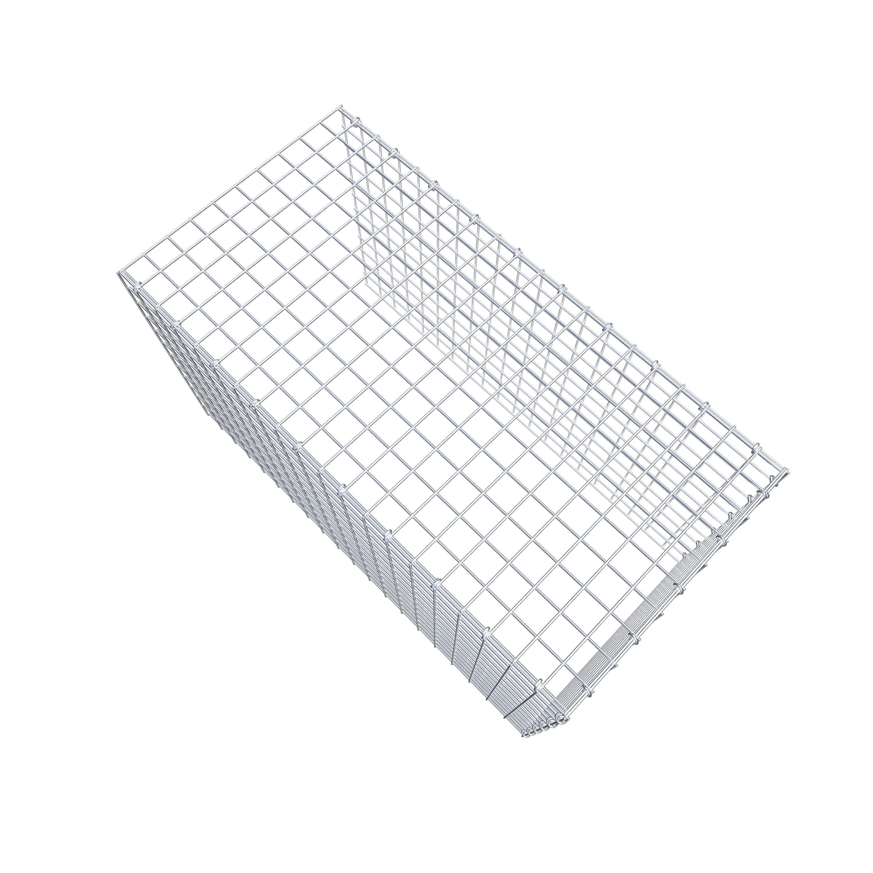 Pile aggiuntivo tipo 4 100 cm x 60 cm x 50 cm (L x H x P), maglia 5 cm x 5 cm, anello a C