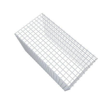 Gavión acoplable tipo 4 100 cm x 60 cm x 50 cm (L x A x P), malla 5 cm x 5 cm, anillo en C