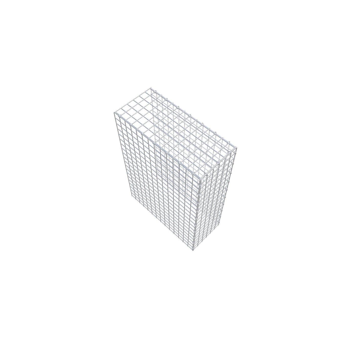 Gabião Tipo 4 100 cm x 70 cm x 30 cm (C x A x P), malhagem 5 cm x 5 cm, anel C