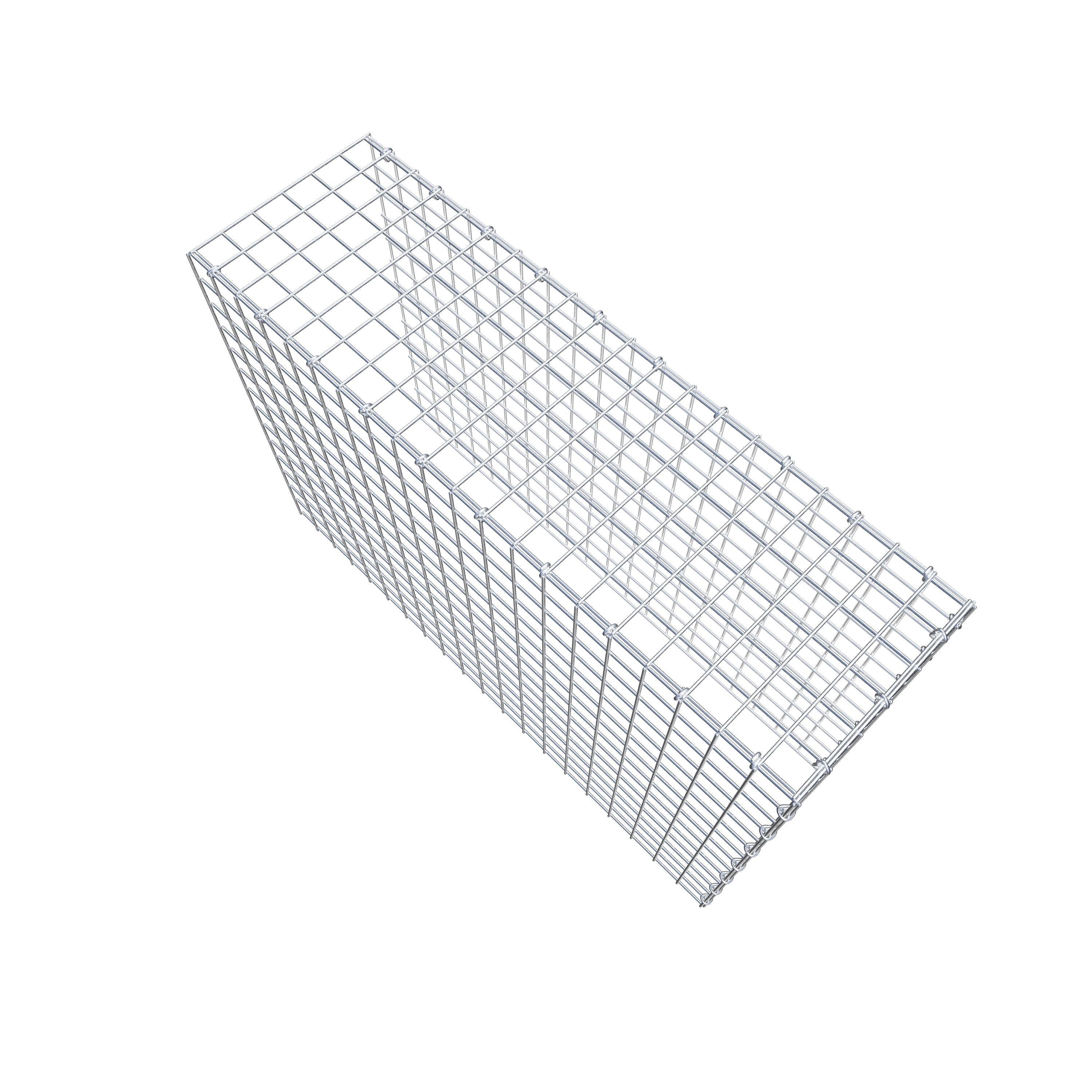 Anbaugabione Typ 4 100 cm x 70 cm x 30 cm (L x H x T), Maschenweite 5 cm x 5 cm, C-Ring