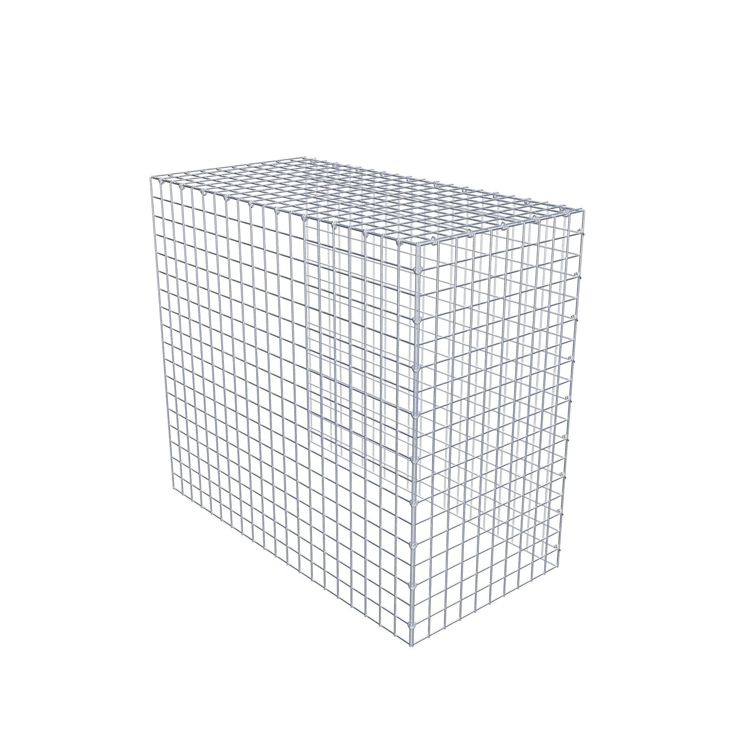 Extra gabion typ 4 100 cm x 90 cm x 50 cm (L x H x D), maskstorlek 5 cm x 5 cm, C-ring