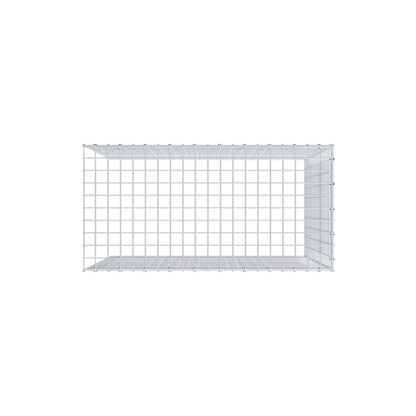 Extra gabion typ 4 100 cm x 90 cm x 50 cm (L x H x D), maskstorlek 5 cm x 5 cm, C-ring
