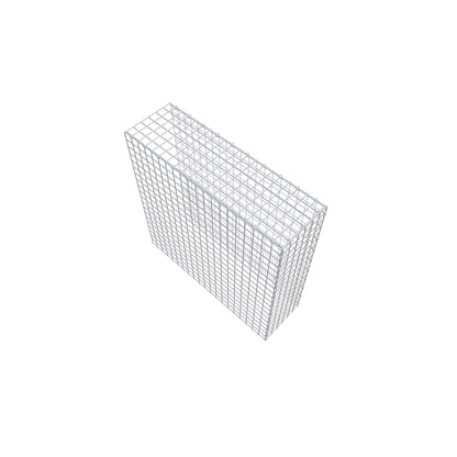 Gabião Tipo 4 100 cm x 100 cm x 30 cm (C x A x P), malhagem 5 cm x 5 cm, anel C