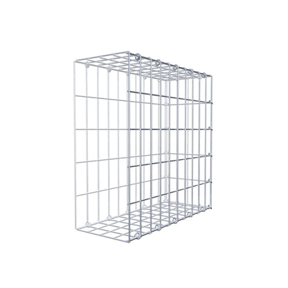 Anbaugabione Typ 2 50 cm x 50 cm x 20 cm, Maschenweite 5 cm x 10 cm, C-Ring