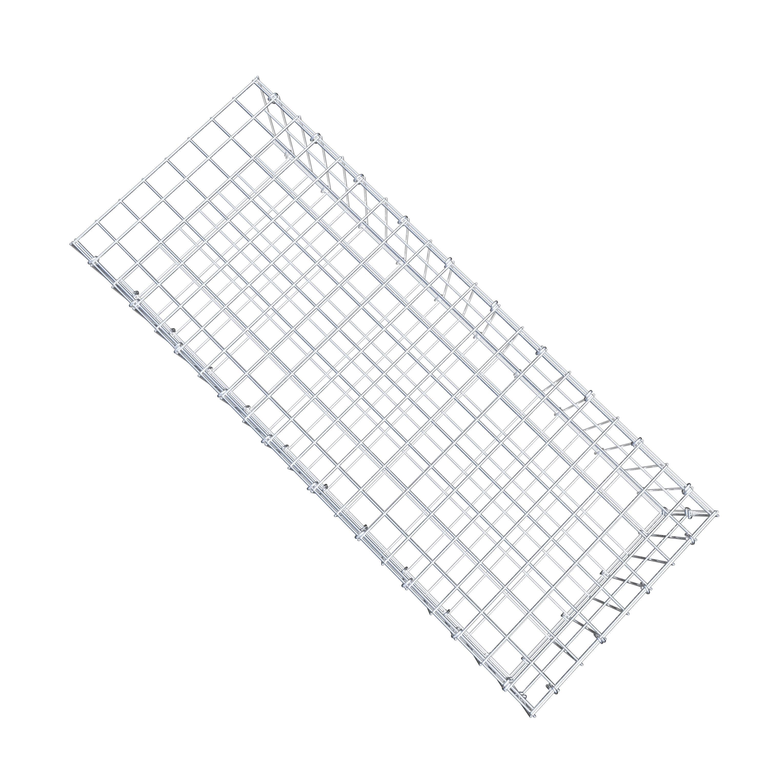 Pile aggiuntivo tipo 2 100 cm x 20 cm x 40 cm, maglia 5 cm x 10 cm, anello a C