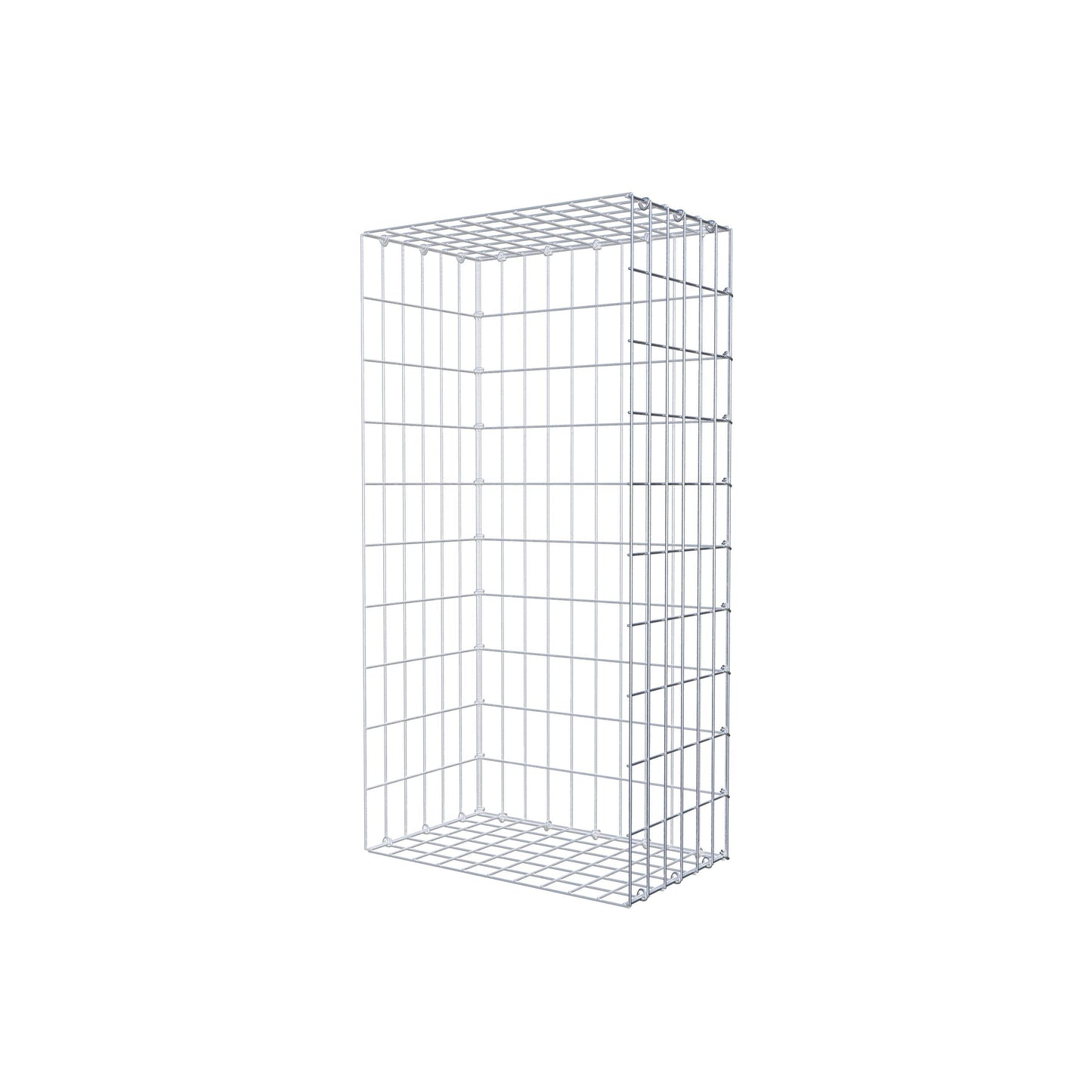 Pile aggiuntivo tipo 2 100 cm x 30 cm x 50 cm, maglia 5 cm x 10 cm, anello a C