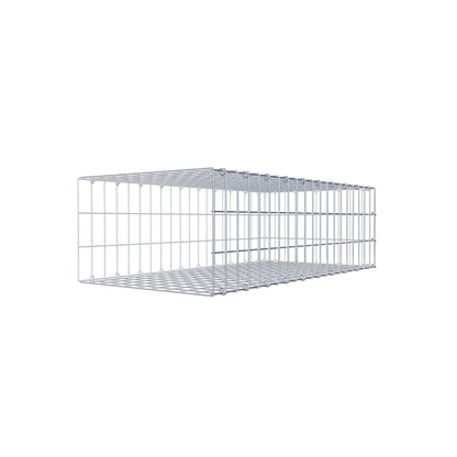 Pile aggiuntivo tipo 2 100 cm x 30 cm x 50 cm, maglia 5 cm x 10 cm, anello a C