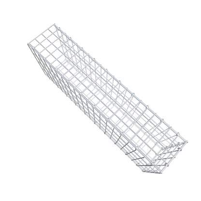 Anbaugabione Typ 2 100 cm x 40 cm x 20 cm, Maschenweite 5 cm x 10 cm, C-Ring