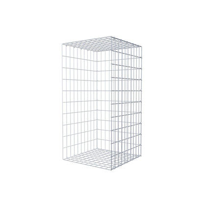 Anbaugabione Typ 2 100 cm x 50 cm x 50 cm, Maschenweite 5 cm x 10 cm, C-Ring