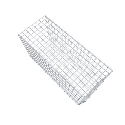 Mounted gabion type 2 100 cm x 60 cm x 40 cm, mesh size 5 cm x 10 cm, C-ring