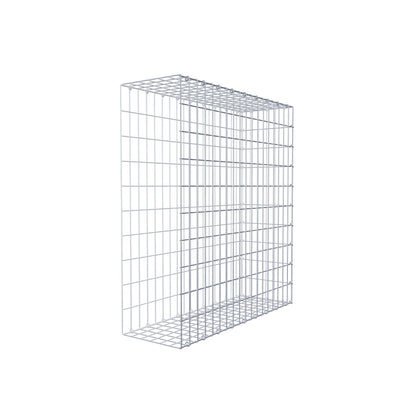 Fourche rapportée type 2 100 cm x 90 cm x 30 cm, mailles 5 cm x 10 cm, anneau en C